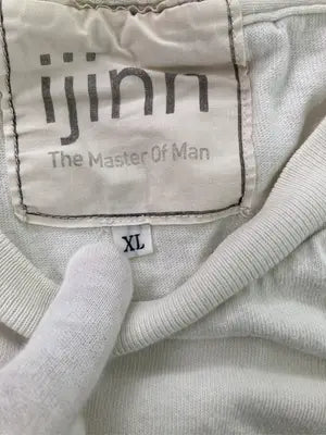 ijinn/Tシャツ/カットソー/トップス/ホワイト/XL