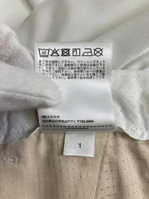 UNIQLO/ユニクロ/スラックス/パンツ/ホワイト/ウエスト 73cm