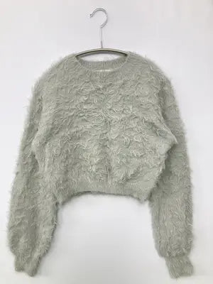 continuer de NICE CLAUP/コンティニューデナイスクラップ/ニット/セーター/トップス/ライトグリーン/F