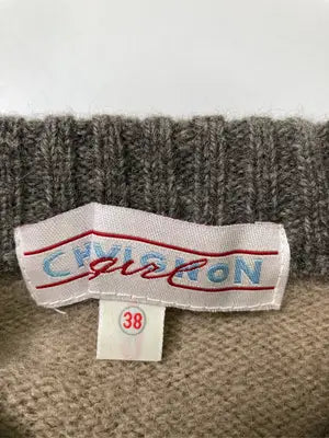 CHEVIGNON/シェビニオン/ニット/セーター/トップス/ブラウン/38