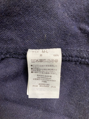 無印良品/ムジルシリョウヒン/ワンピース/ワンピース/ドレス/ネイビー/M-L