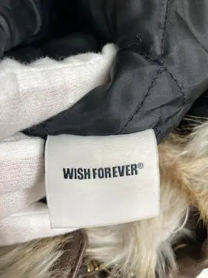 WISH FOREVER/ウィッシュフォーエバー/ブルゾン/ジャケット/アウター/ブラウン/M