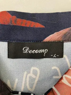 Decomp/シャツ/ブラウス/トップス/ブラック/L