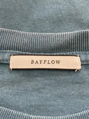 BAYFLOW/ベイフロー/Tシャツ/カットソー/トップス/ブルー/3