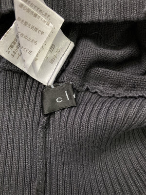 clear/クリア/ニット/セーター/トップス/ブラック/F