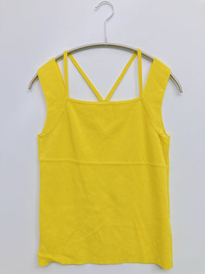 JEANASIS/ジーナシス/タンクトップ/トップス/イエロー/F