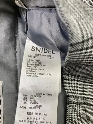 SNIDEL/スナイデル/その他パンツ/パンツ/グレー/1