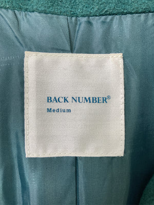 back number/バックナンバー/ダウンジャケット/コート/ジャケット/アウター/グリーン/M