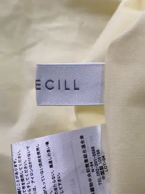 BONLECILL/ボンルシール/シャツ/ブラウス/トップス/イエロー/F