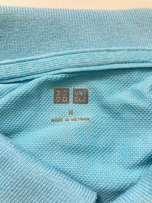 UNIQLO/ユニクロ/ポロシャツ/トップス/スカイブルー/M