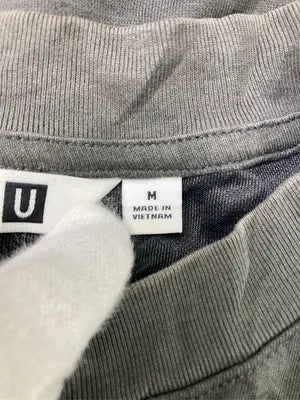 UNIQLO U/ユニクロユー/Tシャツ/カットソー/トップス/グレー/M