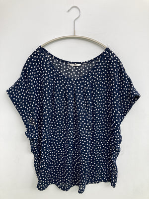UNIQLO/ユニクロ/シャツ/ブラウス/トップス/ネイビー