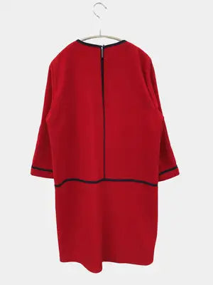 ZARA BASIC/ザラベーシック/ワンピース/ワンピース/ドレス/レッド/L
