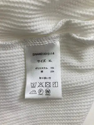 BACK NUMBER/バックナンバー/Tシャツ/カットソー/トップス/ホワイト/X-LARGE