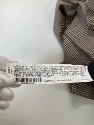 ZARA BASIC/ザラベーシック/その他パンツ/パンツ/ブラウン/S