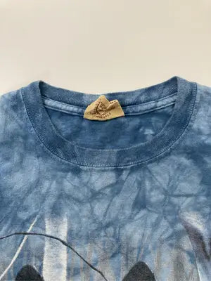 THE MOUNTAIN/ザマウンテン/Tシャツ/カットソー/トップス/ブルー/M