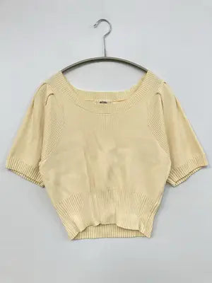 NICE CLAUP/ナイスクラップ/Tシャツ/カットソー/トップス/アイボリー/F