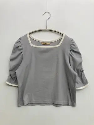 ems/エムズエキサイト/シャツ/ブラウス/トップス/グレー/F