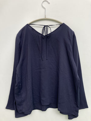 niko and .../ニコアンド/シャツ/ブラウス/トップス/ネイビー/3