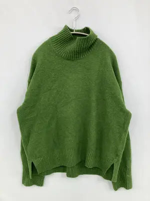 UNIQLO/ユニクロ/ニット/セーター/トップス/グリーン/L