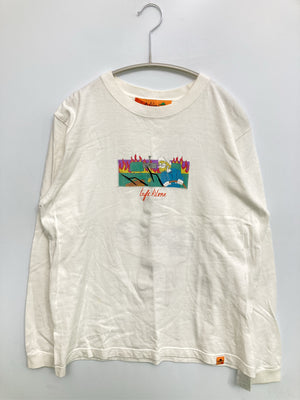 Left Alone/レフトアローン/Tシャツ/カットソー/トップス/ホワイト/S