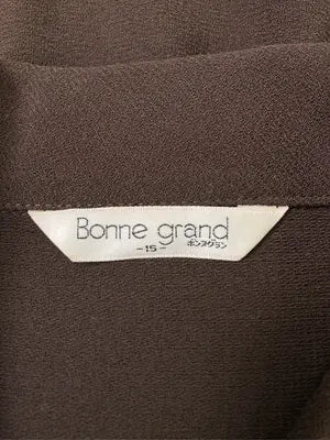 Bonne grand/シャツ/ブラウス/トップス/ブラウン/15R
