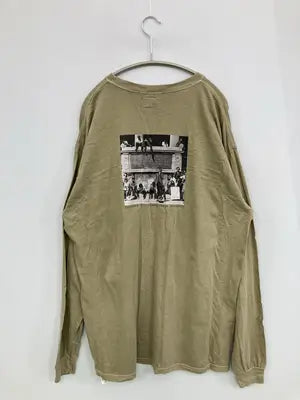 YALE UNIVERSITY/イェールユニバーシティ/Tシャツ/カットソー/トップス/カーキ/XL