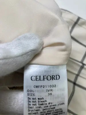 CELFORD/セルフォード/その他パンツ/パンツ/アイボリー/36