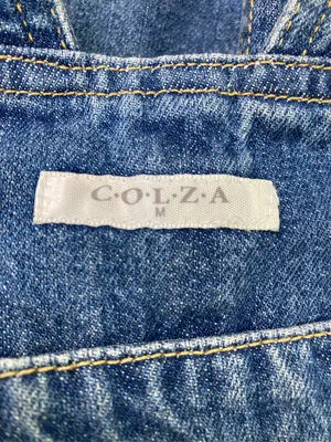 COLZA/コルザ/つなぎ/オールインワン/オールインワン・サロペット/スカイブルー/M