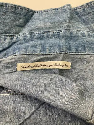 Comfortable clothing you'll always love./シャツ/ブラウス/トップス/ブルー/FREE