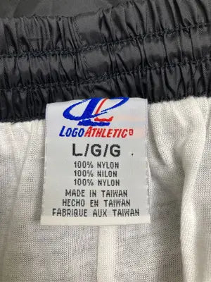 LOGO ATHLETIC/ナイロンパンツ/パンツ/ブラック/L