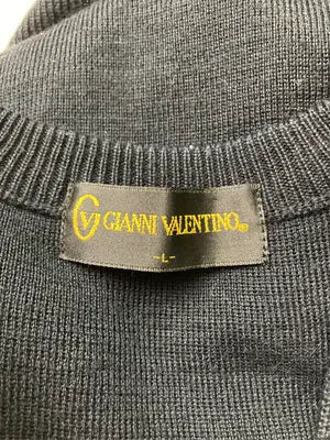 GIANNI VALENTINO/ジャンニバレンチノ/ベスト/トップス/ブラック/L