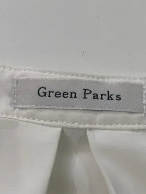 Green Parks/シャツ/ブラウス/トップス/ホワイト/F
