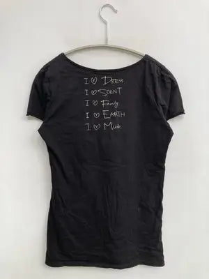 OZOC/オゾック/Tシャツ/カットソー/トップス/ブラック/38