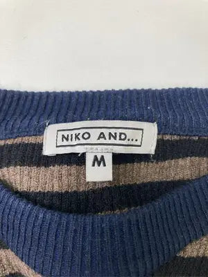 niko and .../ニコアンド/ニット/セーター/トップス/ブラウン/M