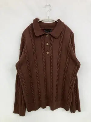 ZARA/ザラ/ニット/セーター/トップス/ブラウン/USA S