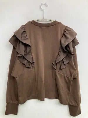 LUNACION/Tシャツ/カットソー/トップス/ブラウン/M