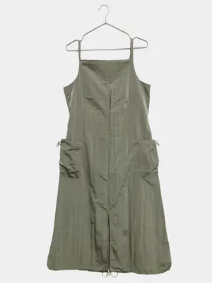 ASKHAKI/ジャンパースカート/ワンピース/ドレス/グレー/4