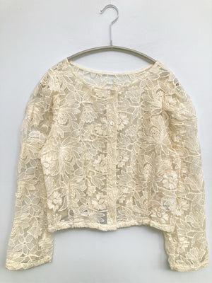 RETRO GIRL/レトロガール/カーディガン/ボレロ/トップス/アイボリー/F