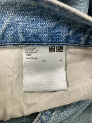 UNIQLO JEANS/ユニクロジーンズ/デニムパンツ/パンツ/スカイブルー/30(76cm)