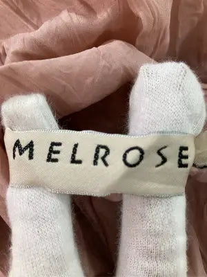 MELROSE/メルローズ/ロングスカート/スカート/ピンク/S