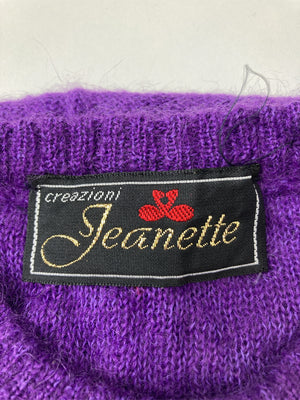 Jeanette/ニット/セーター/トップス/パープル/S