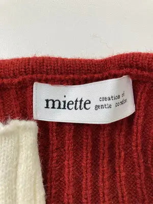 miette/ミエット/カーディガン/ボレロ/トップス/レッド