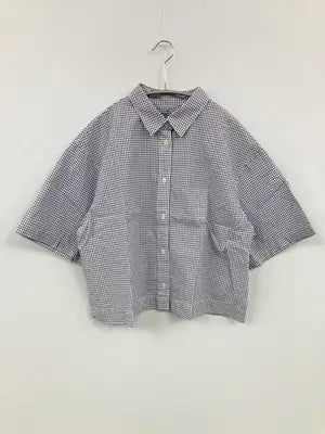 無印良品/ムジルシリョウヒン/シャツ/ブラウス/トップス/ブルー/M