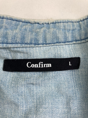 Confirm/コンファーム/シャツ/ブラウス/トップス/スカイブルー/L