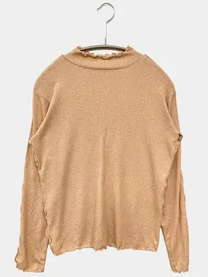 Tシャツ/カットソー/トップス/ベージュ