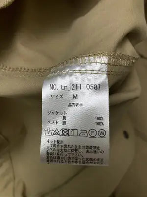 TINA:JOJUN/ティーナジョジュン/シャツ/ブラウス/トップス/ベージュ/M