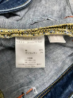 UNIQLO/ユニクロ/デニムパンツ/パンツ/ネイビー/29inch (73.5cm)