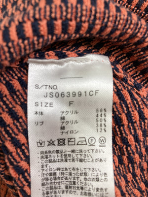 JEANASIS/ジーナシス/ニット/セーター/トップス/レッド/F