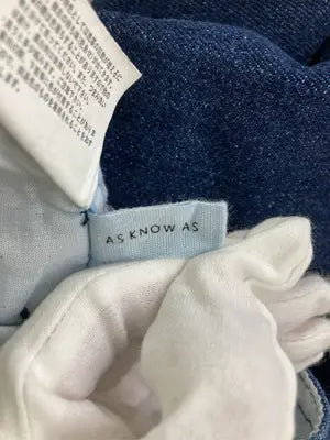 as know as/アズノゥアズ/デニムパンツ/パンツ/ブルー/*